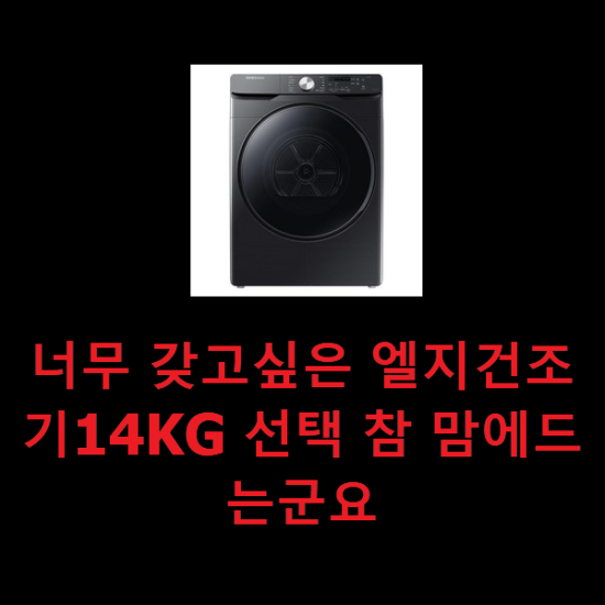  너무 갖고싶은 엘지건조기14KG 선택 참 맘에드는군요