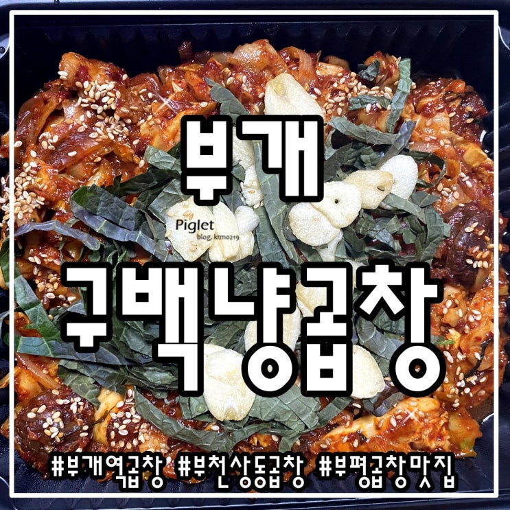  배 터지게 먹을 수 있는 푸짐한 부개동 곱창 맛집 :: 구백냥곱창 부천, 부개점 _ 구백냥곱창 2인분, 순대사리