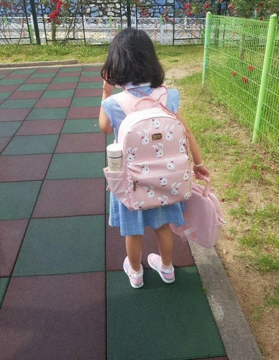 빈폴 가방 AS 보냈어요(초등학생 가방)