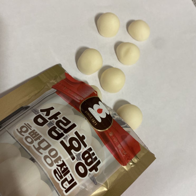  [편의점신상] 삼립호빵젤리, 까망깐쵸 바닐라 이게 무슨맛?