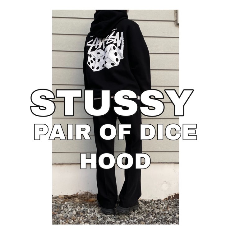 [스투시] PAIR OF DICE HOOD 후드 S사이즈 후기