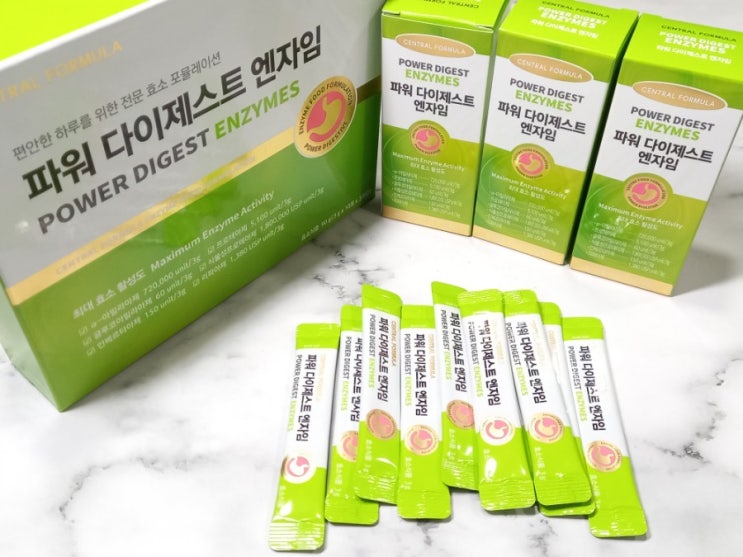  곡물 발효 효소 추천 소화효소제 파워다이제스트엔자임