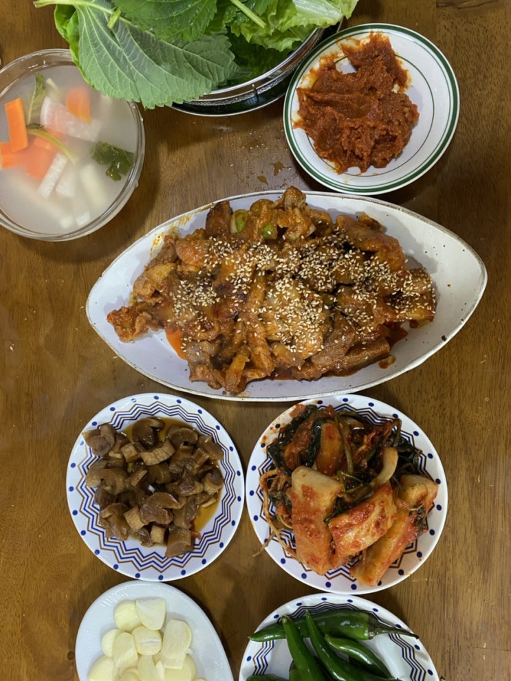  아내의 식탁.