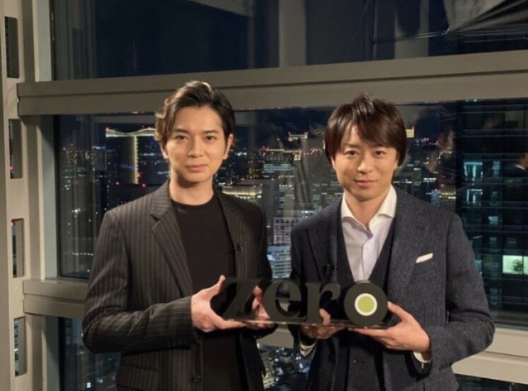  [일본 뉴스] 마츠모토 준& 사쿠라이 쇼 , 「news zero」 출연.