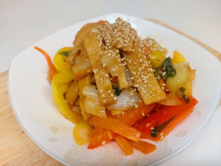 [아이반찬] 백종원 간장 오뎅볶음
