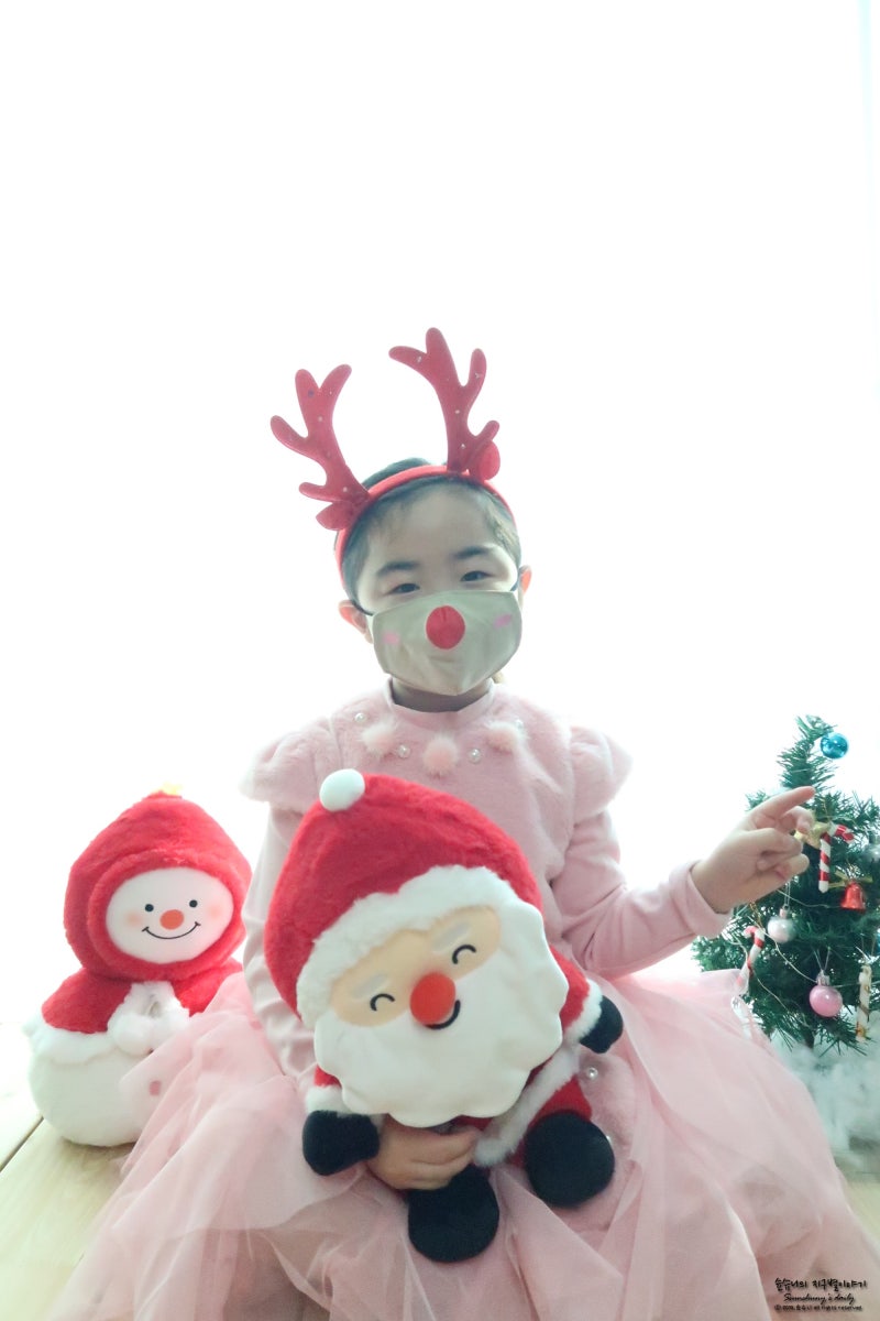 유아면마스크 캥거루루의 캐릭터마스크 너무 좋아해요