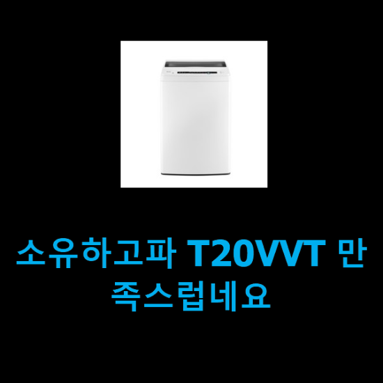  소유하고파 T20VVT 만족스럽네요