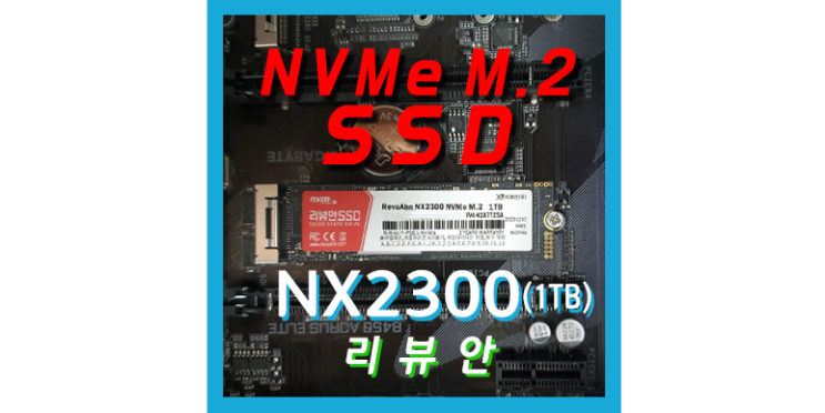  NVMe M.2 SSD - 리뷰안 : NX2300(1TB)