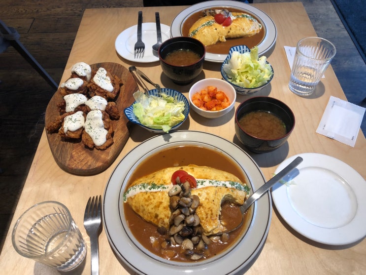  혜화데이트 대학로맛집 오므라이스, 카레, 초밥  "맛의정원"
