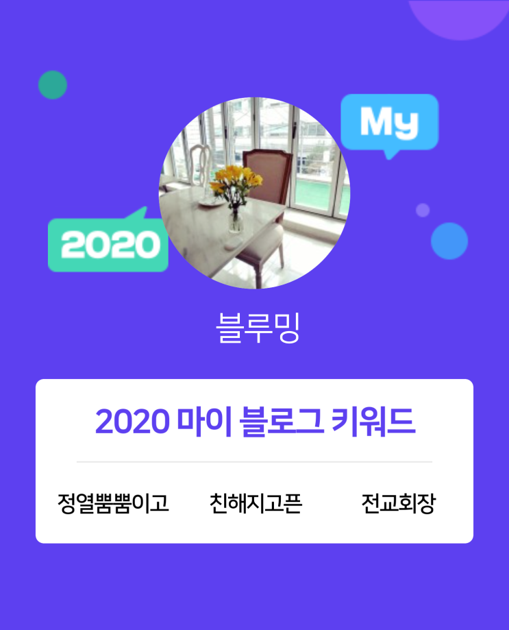  [2020 마이블로그 리포트] 한 눈에 보는 올해 내 블로그 데이터!