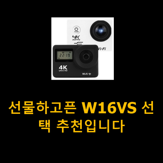  선물하고픈 W16VS 선택 추천입니다