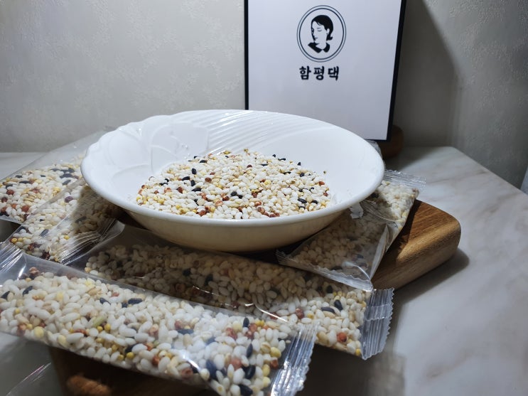 국산 혼합잡곡 스틱 간편하게 잡곡밥 먹어봤어요