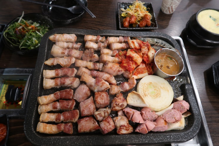  제주 함덕 맛집 바다보며 흑돼지 삼겹살 먹을 수 있는 그때그집