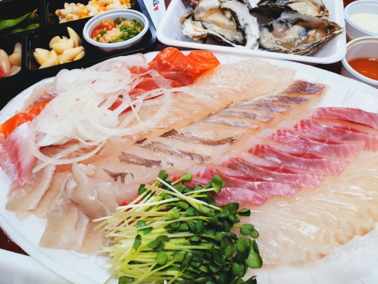  매탄동 신선하고 두툼한 회 맛집[어풍당당]
