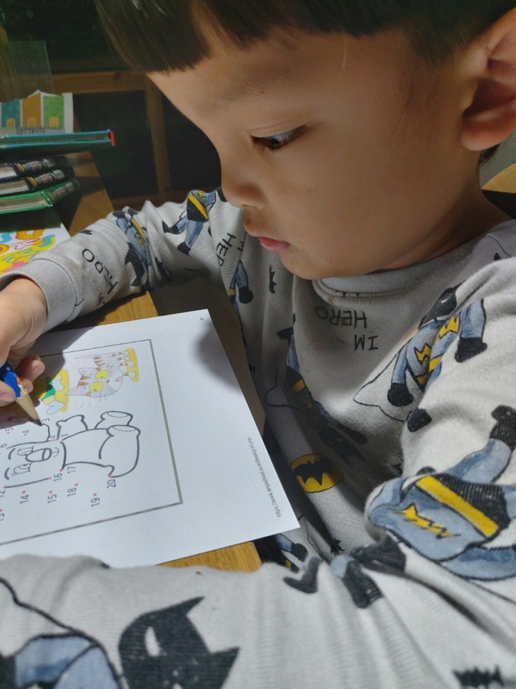  [엄마표 홈스쿨] 계절 학습지 겨울특집! 프린트만있으면 단계 조절가능한 애니스쿨