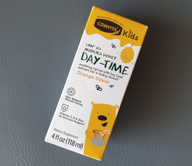  콤비타 Day-Time 어린이 기침시럽 감기시럽 마누카꿀 UMF10+