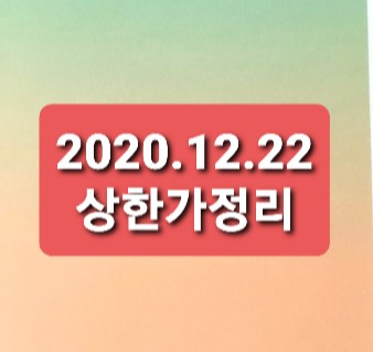 2020.12.22 상한가정리