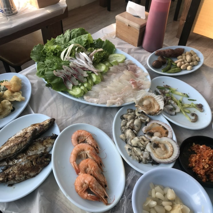  충남 서산 맛집 _ 간월도 바다횟집