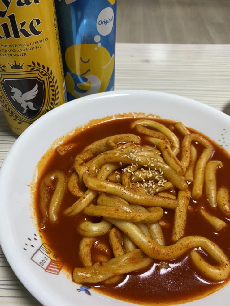  누들떡볶이 간편조리식품 떡볶이 가벼운 야식 추천