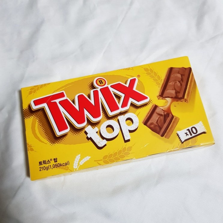 편의점 신상과자 트윅스탑(twix top)