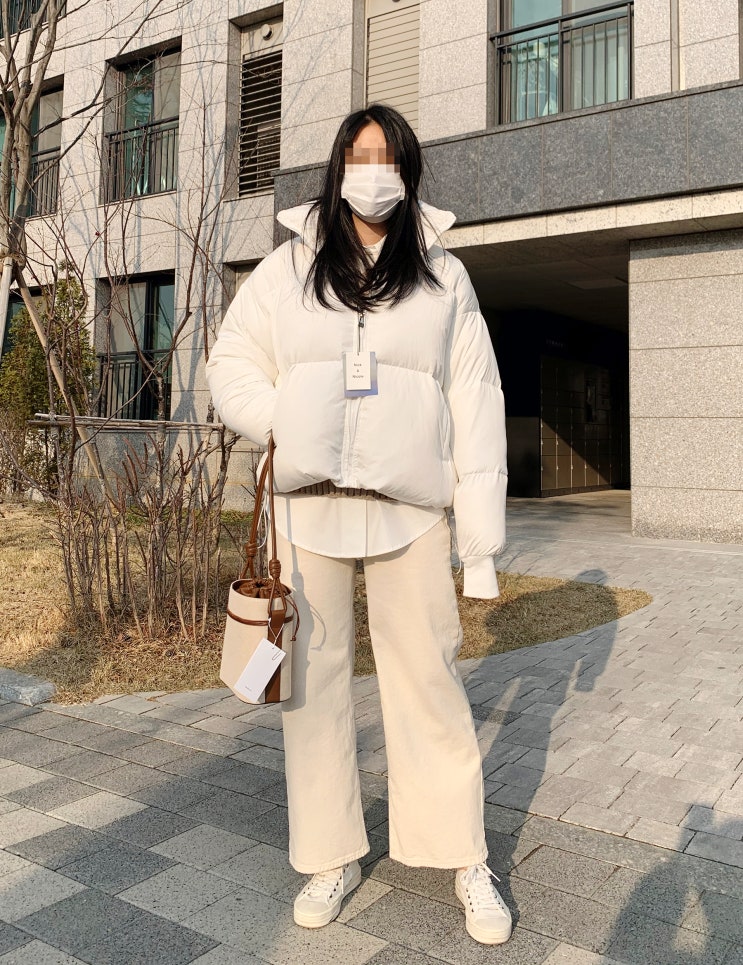  닉앤니콜 숏패딩 후기 : 지애의 데일리룩 (12/22)