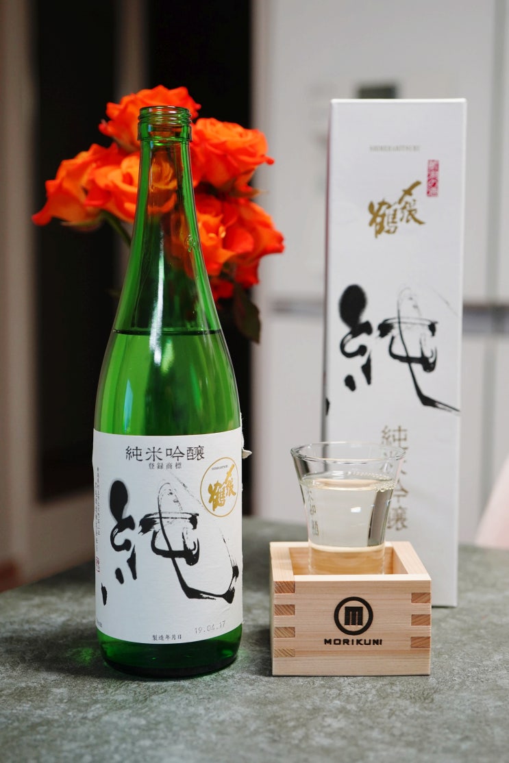 일본주 미야오주조 시메하리쯔루 준 宮尾酒造 〆張鶴 純 純米吟醸