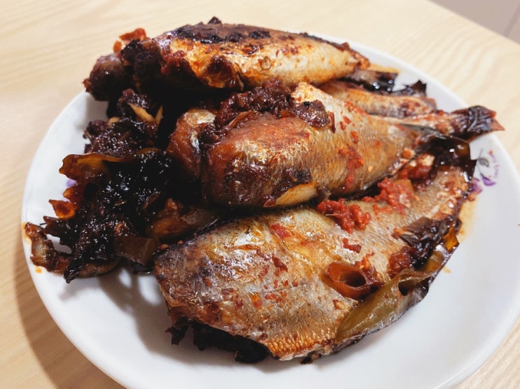  [마미레시피] 매콤 조기조림