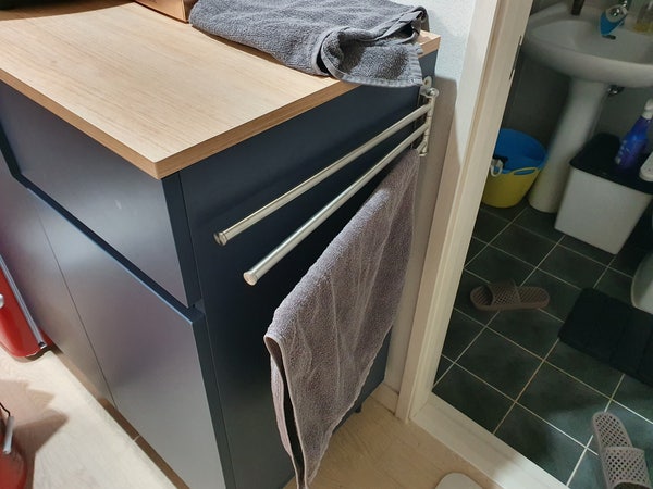 이케아 BROGRUND 브로그룬드 구입 수건걸이 설치후기