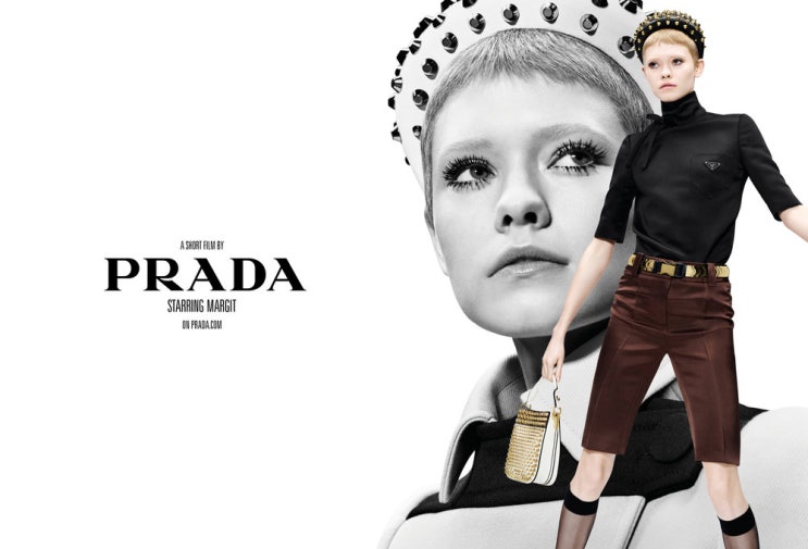 브랜드 로고와 컬러, '패션은 즉석 언어이다' fashion is instant language. by 프라다