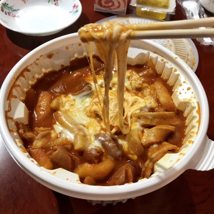 엽떡배달 쌍용동 불닭발동대문엽기떡볶이 / 천안식후감