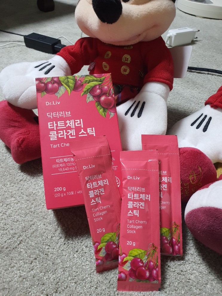  콜라겐 젤리 추천 닥터리브 타트체리 젤리 스틱