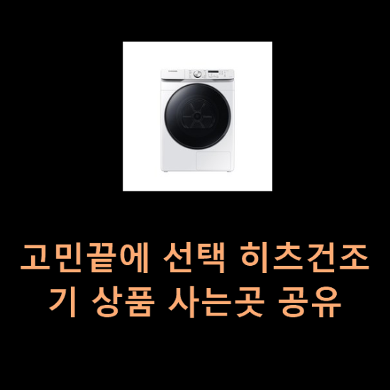  고민끝에 선택 히츠건조기 상품 사는곳 공유