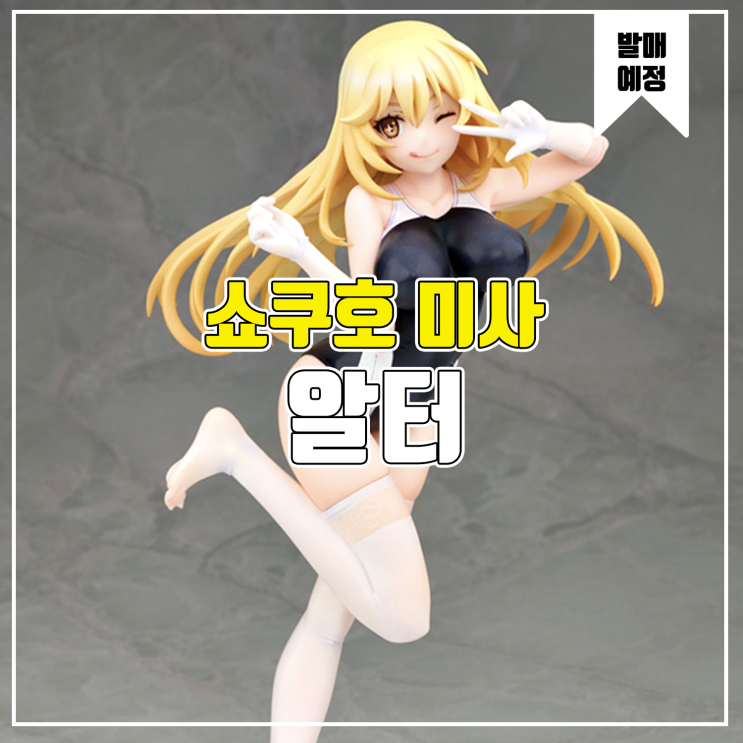  [소식] 알터 어떤 과학의 초전자포 T - 쇼쿠호 미사키 스쿠미즈 니삭스 피규어