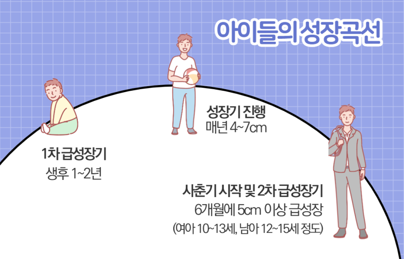 사춘기 및 아동 발달에 중요