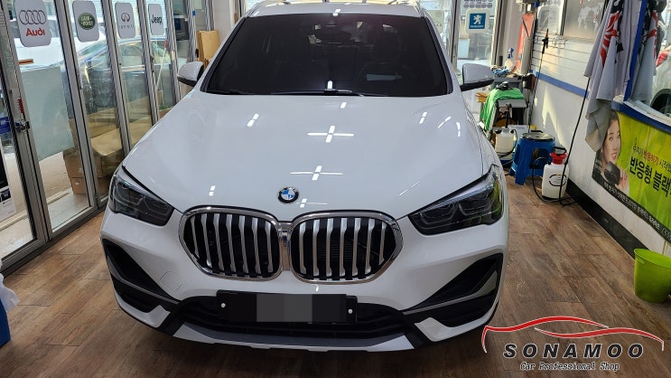  BMW X1 편리한 길안내를 해주는 아틀란 네비 장착