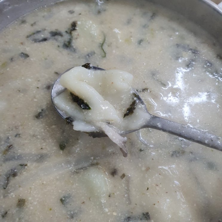  정관 반해버린 매운수제비