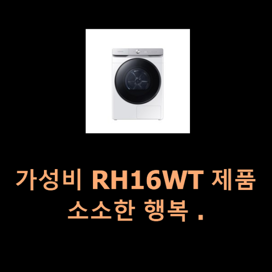  가성비 RH16WT 제품 소소한 행복 .