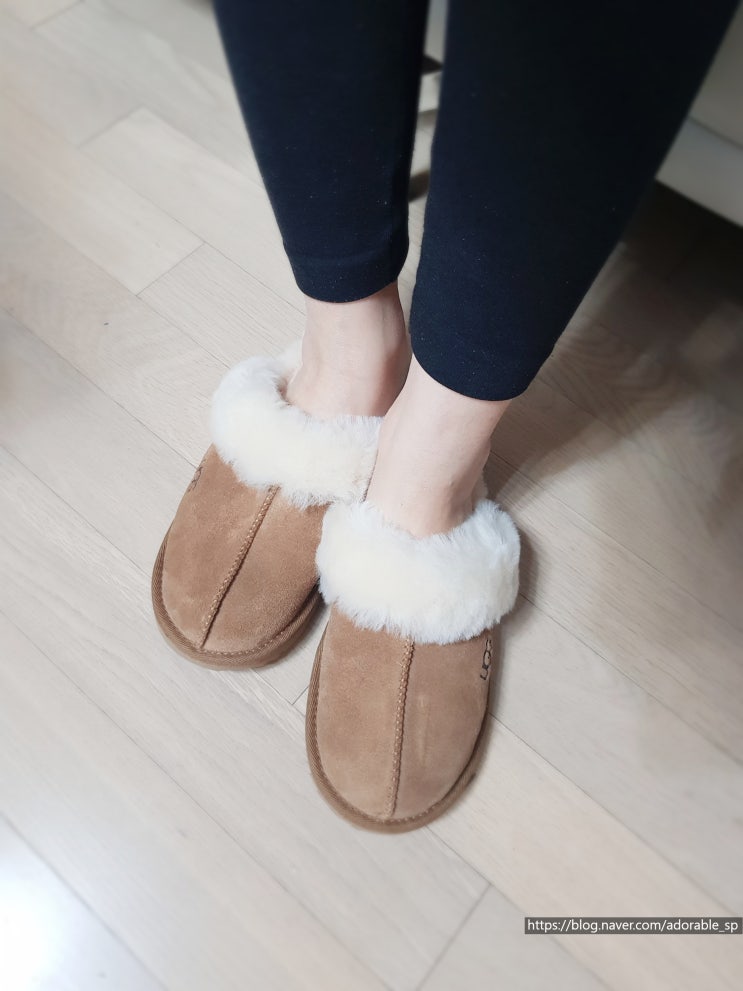 UGG 어그 슬리퍼 개봉기 사이즈정보 UGG 어그 슬리퍼 개봉기 사이즈정보