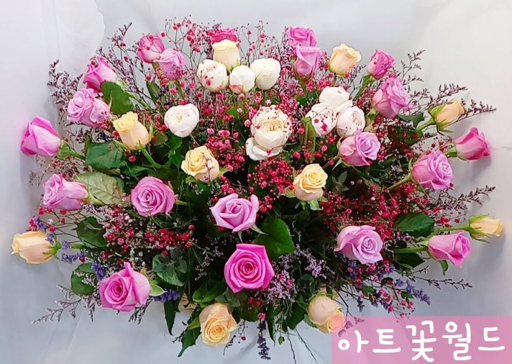  [사상 꽃집]아트꽃월드 25년 경력 핑크 장미 꽃바구니 색안개 꽃바구니 감전동 꽃집 부산 꽃집 전국 꽃배달 부산 꽃바구니 사상 꽃바구니 감전동 꽃바구니