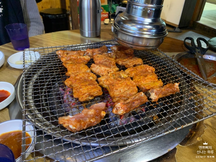  구로 신도림 맛집 :: 강촌숯불닭갈비본점_수요미식회에 나온 부드럽고 촉촉한 숯불닭갈비