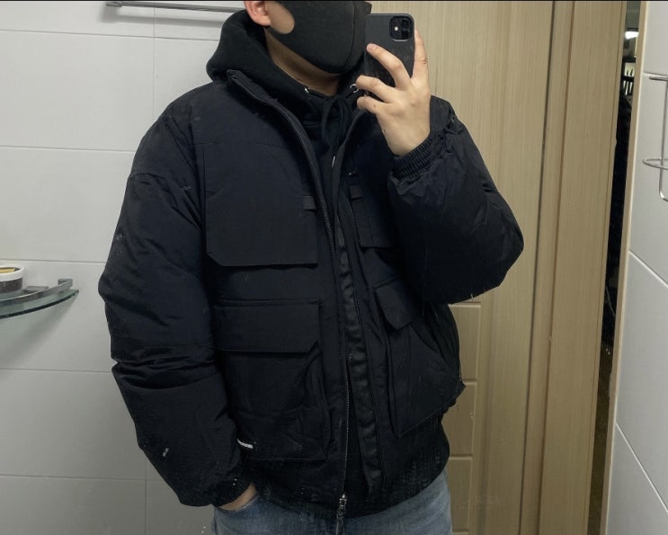커스텀어클락 컨템포러리 에어 포스 숏패딩 구매 후기 커스텀어클락 컨템포러리 에어 포스 숏패딩 구매 후기