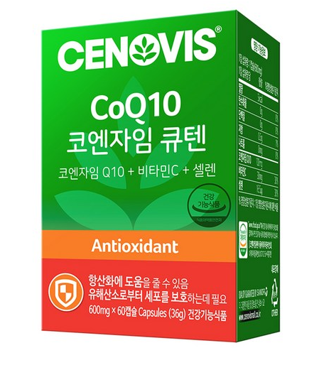  건강한 잇몸을 위한 영양제 세노비스 코엔자임큐텐 비타민C