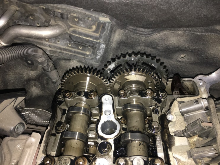  BMW N47 5시리즈 타이밍 체인 끈어짐 시동불가 - 다산수입차정비소 남양주수입차정비소 구리수입차정비소 별내수입차정비소 덕소수입차정비소 아우토베르크
