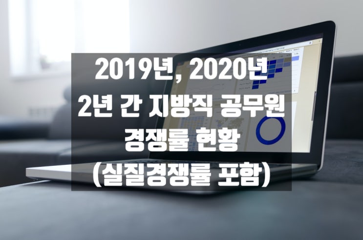  2019~2020년 9급 지방직 공무원시험 경쟁률