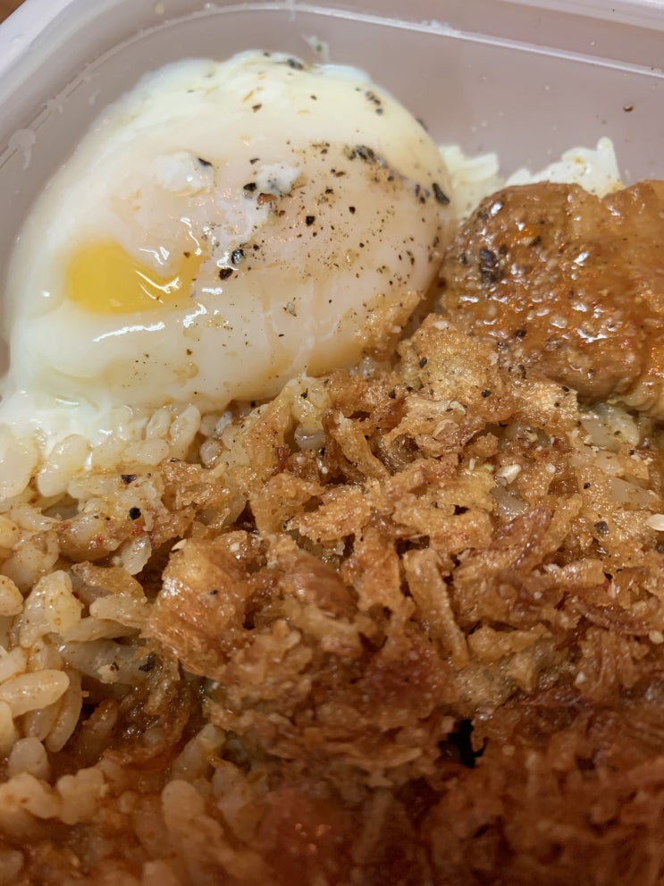  [리뷰] 강남 역삼역 삼겹살카레 배달 뜸들이다 역삼점
