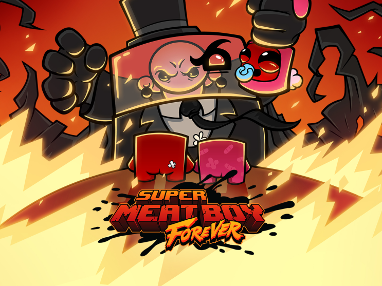 슈퍼 미트 보이 포에버 Super Meat Boy Forever 맛보기 슈퍼 미트 보이 포에버 Super Meat Boy Forever 맛보기