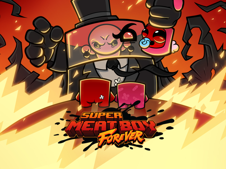 슈퍼 미트 보이 포에버 Super Meat Boy Forever 맛보기