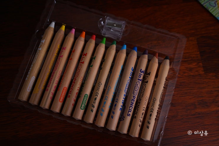 우리아이 첫 색연필은 문화예술아트트리협동조합의 멀티색연필!