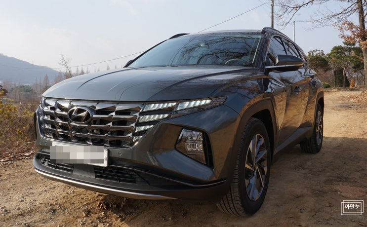  2021년형 투싼 하이브리드 시승기 (NX4 HEV 실내외 사진, 주행성능)