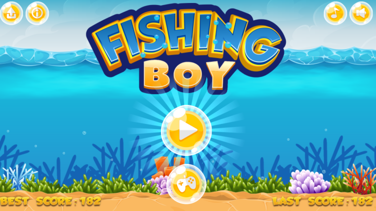 낚시게임하기 - FISHING BOY